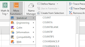 Fungsi Rumus COUNT, COUNTIF dan COUNTIFS Pada Microsoft Excel